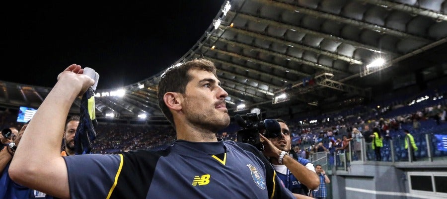 Casillas, tras clasificarse para la Champions Casillas, tras clasificarse para la Champions