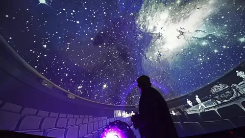 Reapertura del planetario Zeiss-Grossplanetarium (23-08-2016) Presentación a la prensa de la cúpula de 23 metros del planetario Zeiss-Grossplanetarium de Berlín