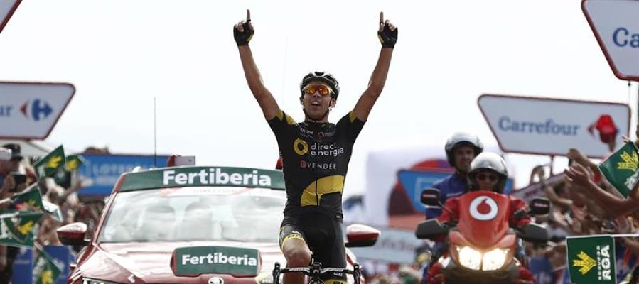 Calmejane se adjudica la cuarta etapa de la Vuelta Calmejane se adjudica la cuarta etapa de la Vuelta