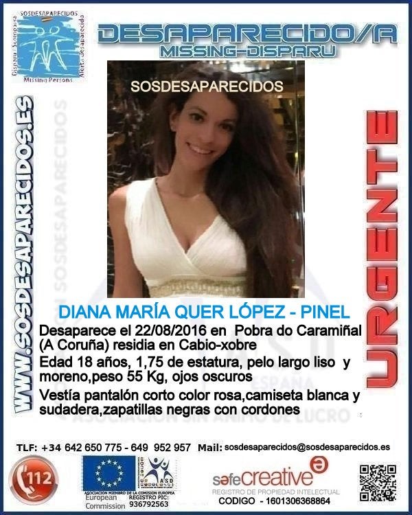Continúa la búsqueda de la joven desaparecida en A Pobra do Caramiñal Continúa la búsqueda de la joven desaparecida en A Pobra do Caramiñal