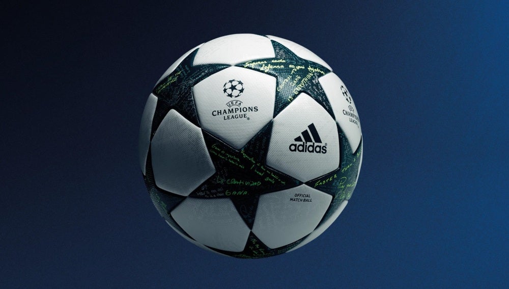 Adidas muestra el balón de la Champions