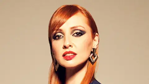 La actriz Cristina Castaño La actriz Cristina Castaño