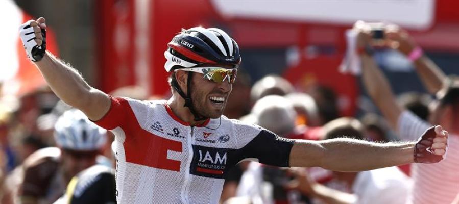Van Genechten, ciclista del IAM Van Genechten, ciclista del IAM