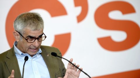 Carlos Carrizosa, portavoz de Ciudadanos en el Parlament