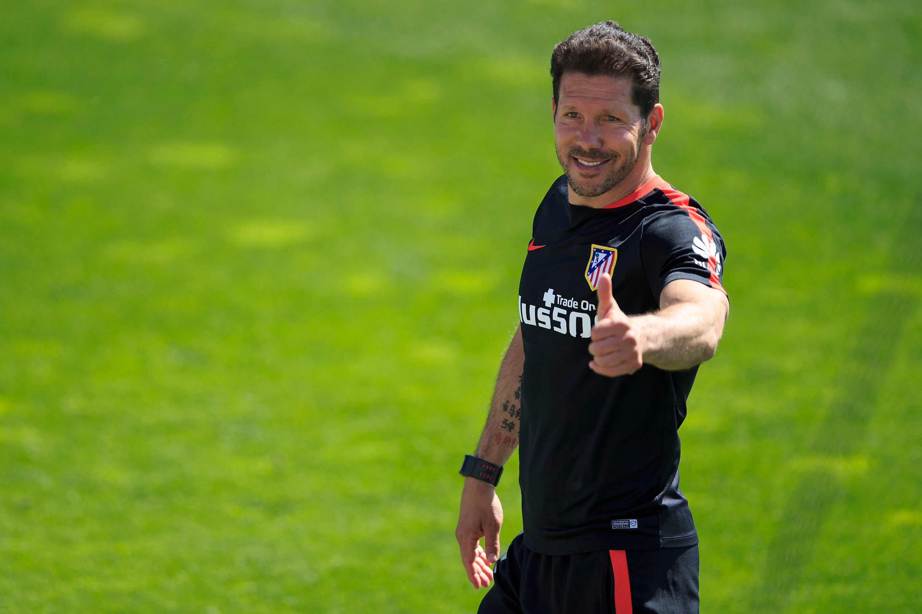 Simeone: "Me gustan mis rivales porque respondemos mejor ante la dificultad" Simeone: "Me gustan mis rivales porque respondemos mejor ante la dificultad"