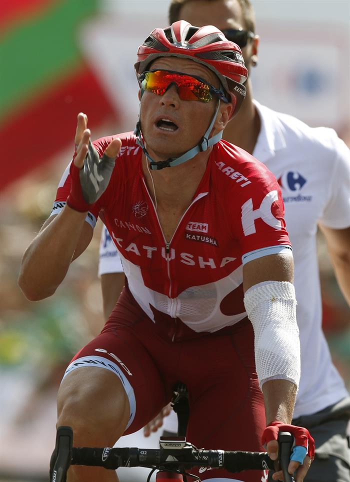 Vuelve a escuchar el final de la octava etapa de la Vuelta Vuelve a escuchar el final de la octava etapa de la Vuelta