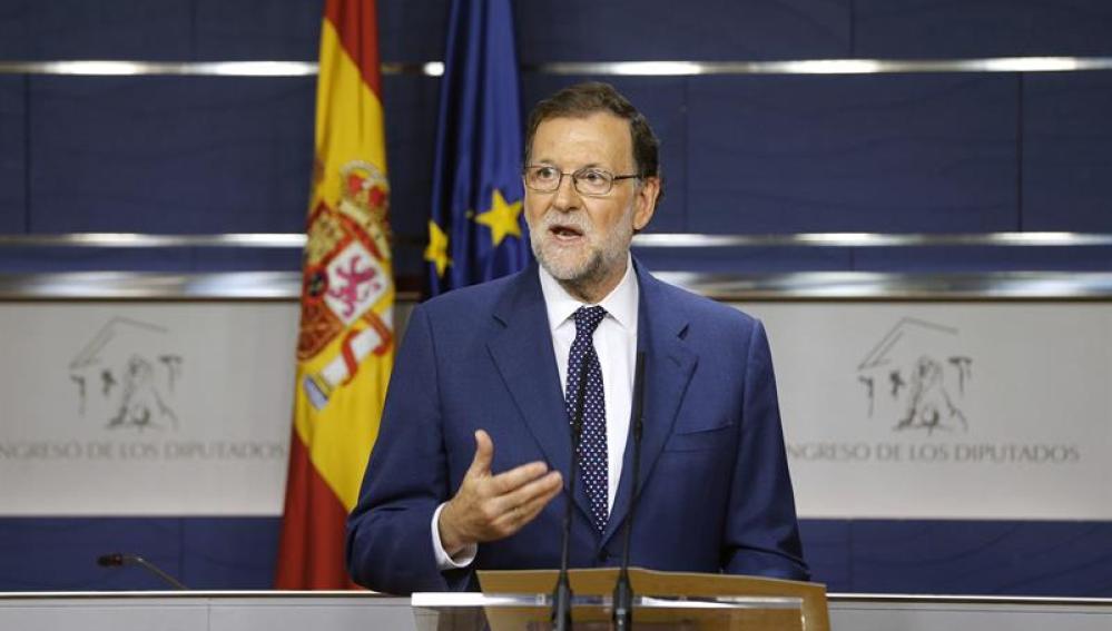 Mariano Rajoy comparece en el Congreso.