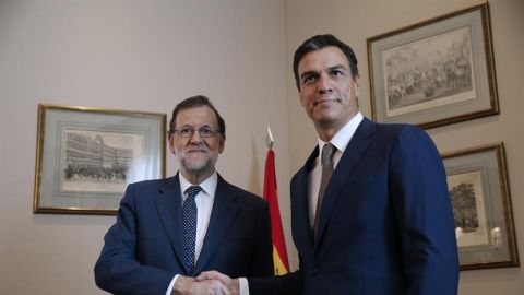 S&aacute;nchez y Rajoy