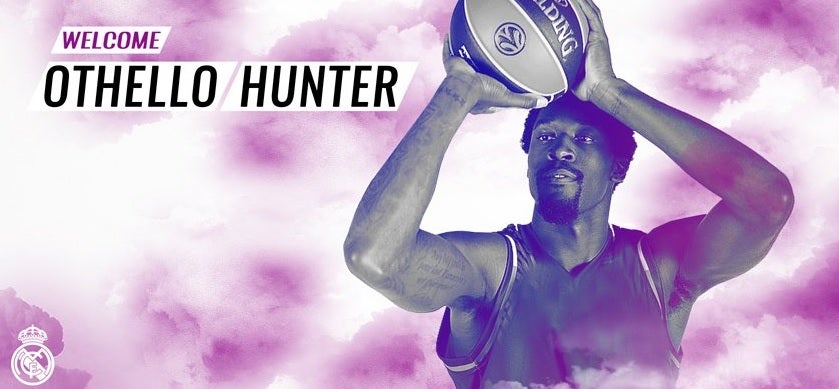 El Real Madrid hace oficial el fichaje de Othello Hunter por dos temporadas El Real Madrid hace oficial el fichaje de Othello Hunter por dos temporadas