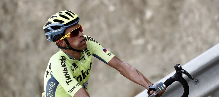 Contador, en la Vuelta Contador, en la Vuelta