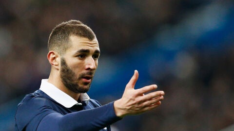 Benzema, con Franciaia