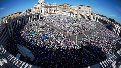 El papa Francisco canoniz&oacute; hoy a la madre Teresa de Calcuta (03-09-2016)