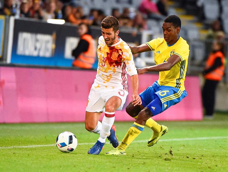 Un gol en propia de Merino complica la clasificación de la 'Rojita' para el Europeo Un gol en propia de Merino complica la clasificación de la 'Rojita' para el Europeo