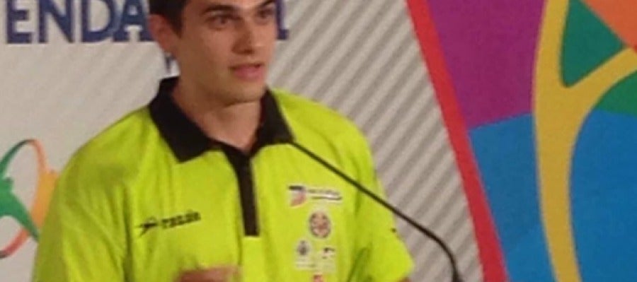 El atleta del Playas, Bruno Hortelano El atleta del Playas, Bruno Hortelano