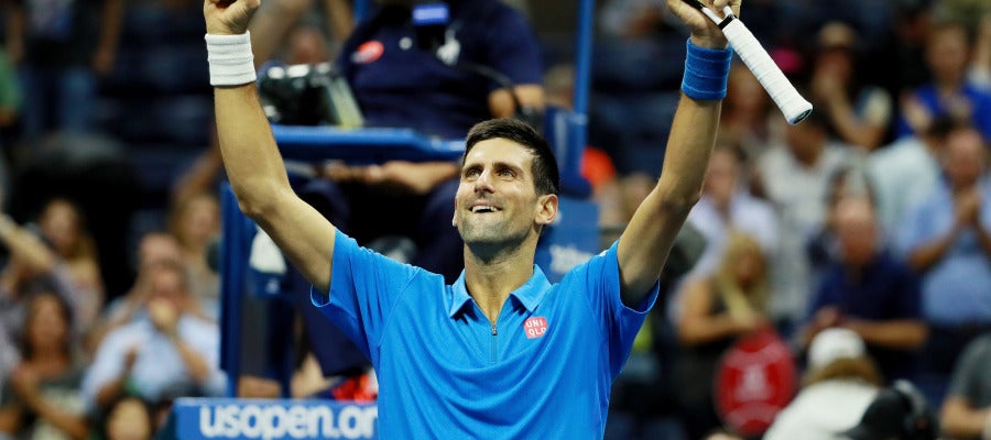Djokovic, en cuartos de final del US Open de EE.UU. Djokovic, en cuartos de final del US Open de EE.UU.