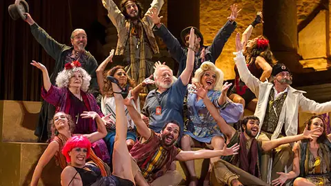 La obra de teatro, 'La asamblea de las mujeres' La obra de teatro, 'La asamblea de las mujeres'