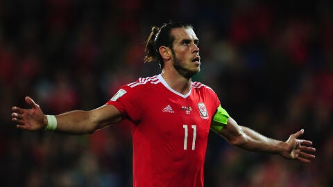 Gareth Bale en un partido con su Selecci&oacute;n
