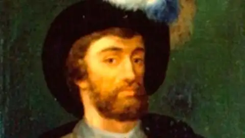 Retrato de Juan Sebastián Elcano Retrato de Juan Sebastián Elcano