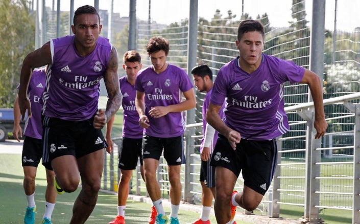 El Real Madrid sigue trabajando en Valdebebas sin internacionales El Real Madrid sigue trabajando en Valdebebas sin internacionales