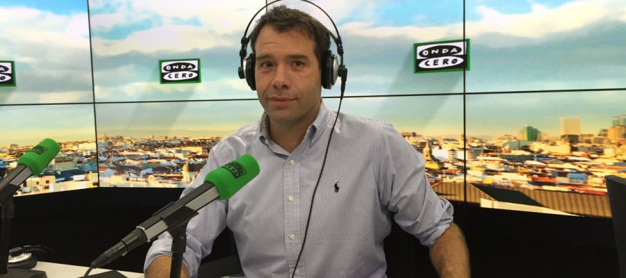 Rubén Amón en los estudios de Onda Cero Rubén Amón en los estudios de Onda Cero