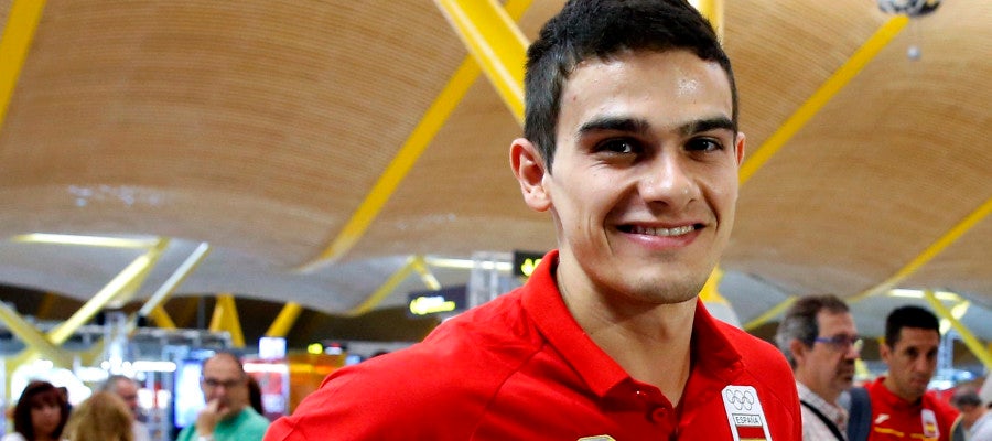 El velocista Bruno Hortelano El velocista Bruno Hortelano
