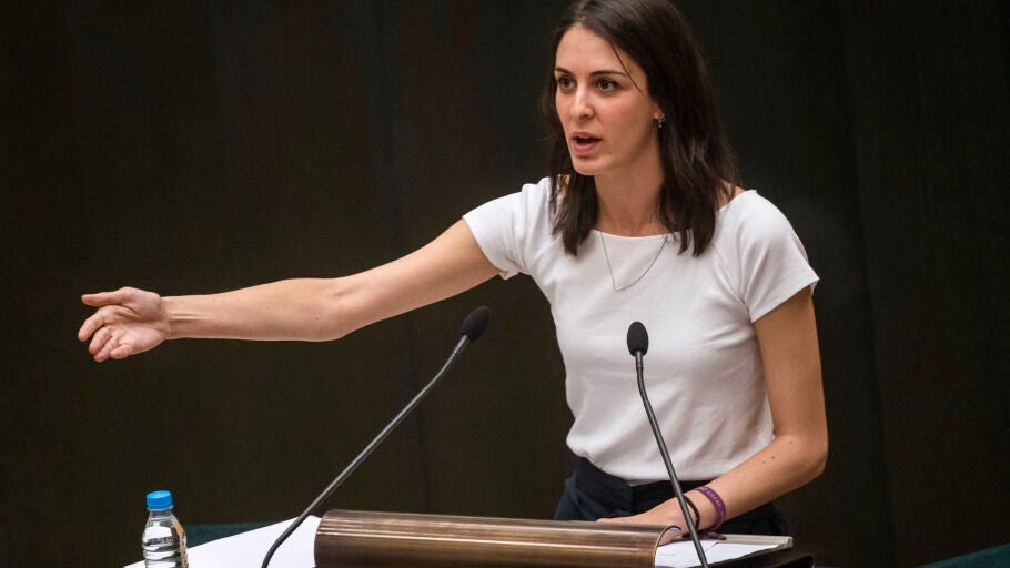La portavoz del Ayuntamiento de Madrid, Rita Maestre, en una imagen de archivo.