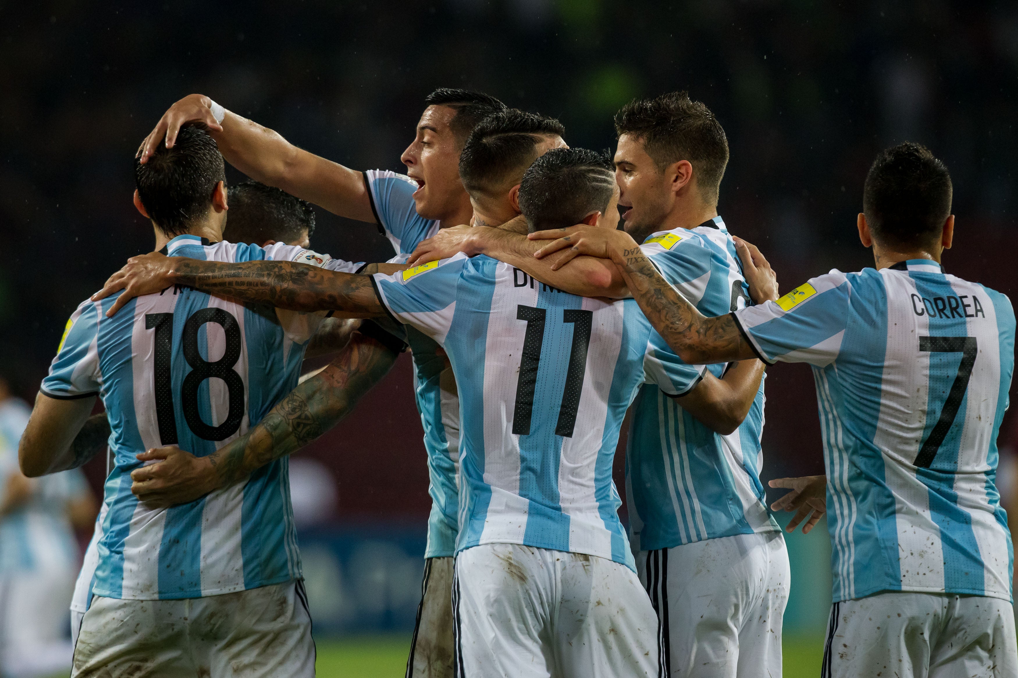 Argentina sobrevive sin Messi en Venezuela Argentina sobrevive sin Messi en Venezuela