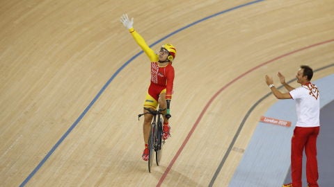 El ciclista Alfonso Cabello.