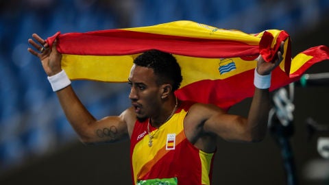 Orlando Ortega, durante las pasadas Olimpiadas