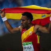 Orlando Ortega, durante las pasadas Olimpiadas