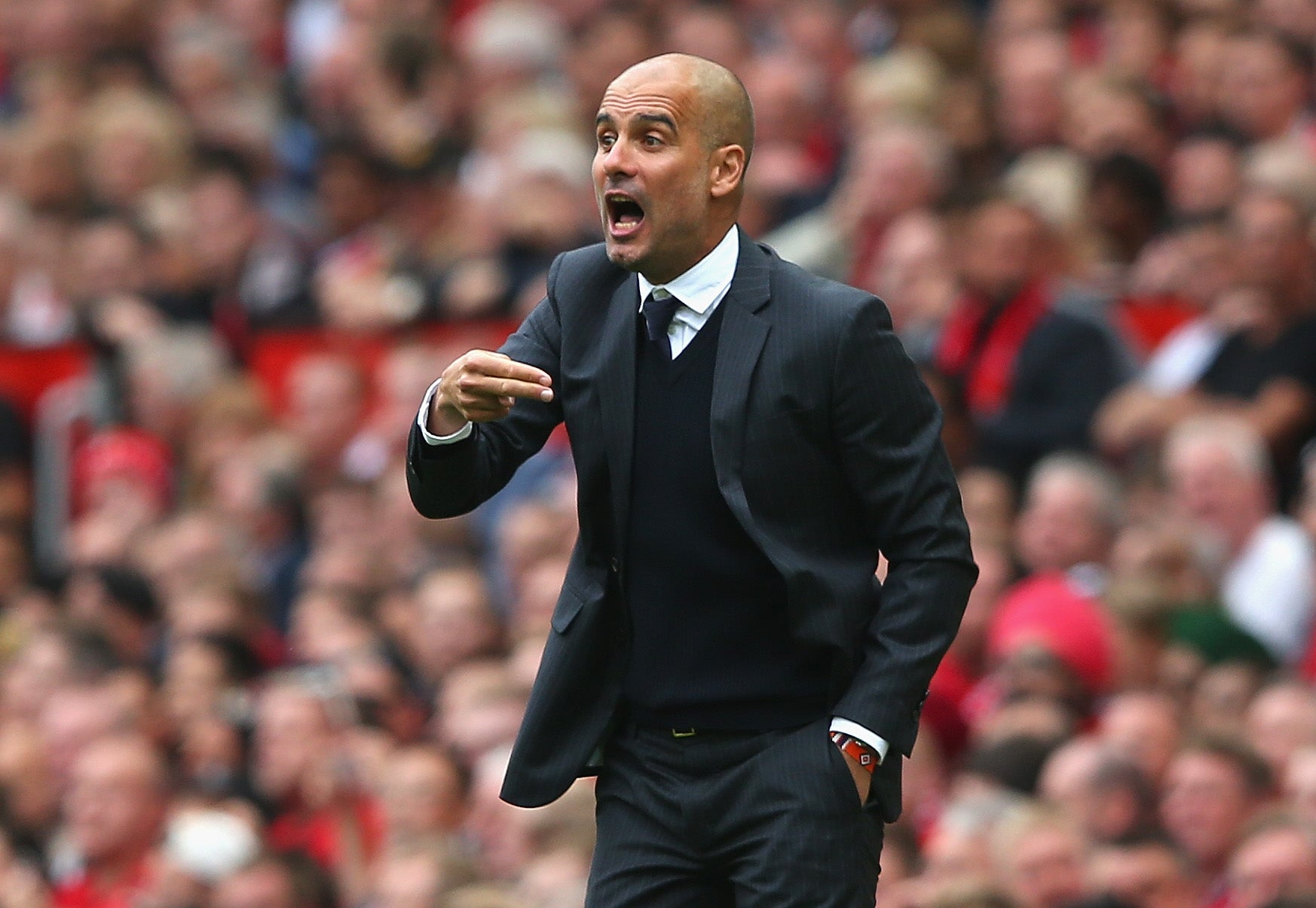 Guardiola: "Controlamos buena parte del partido y generamos ocasiones, estoy contento" Guardiola: "Controlamos buena parte del partido y generamos ocasiones, estoy contento"