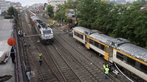 Accidente de tren en O Porri&ntilde;o, Pontevedra