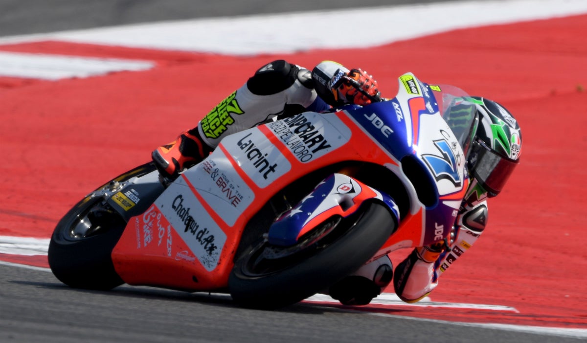 Baldassarri arrebata a Rins la victoria en San Marino a dos vueltas del final Baldassarri arrebata a Rins la victoria en San Marino a dos vueltas del final