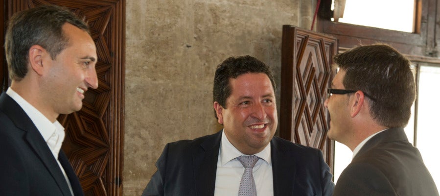 Hoy acudirán el presidente de la Diputación de Valencia, Jorge Rodríguez, y el de Alicante, César Sánchez y el de Castellón, Javier Moliner. Hoy acudirán el presidente de la Diputación de Valencia, Jorge Rodríguez, y el de Alicante, César Sánchez y el de Castellón, Javier Moliner.