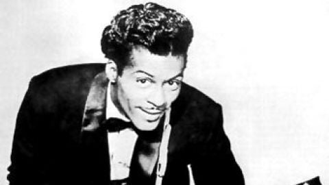 El cantante Chuck Berry