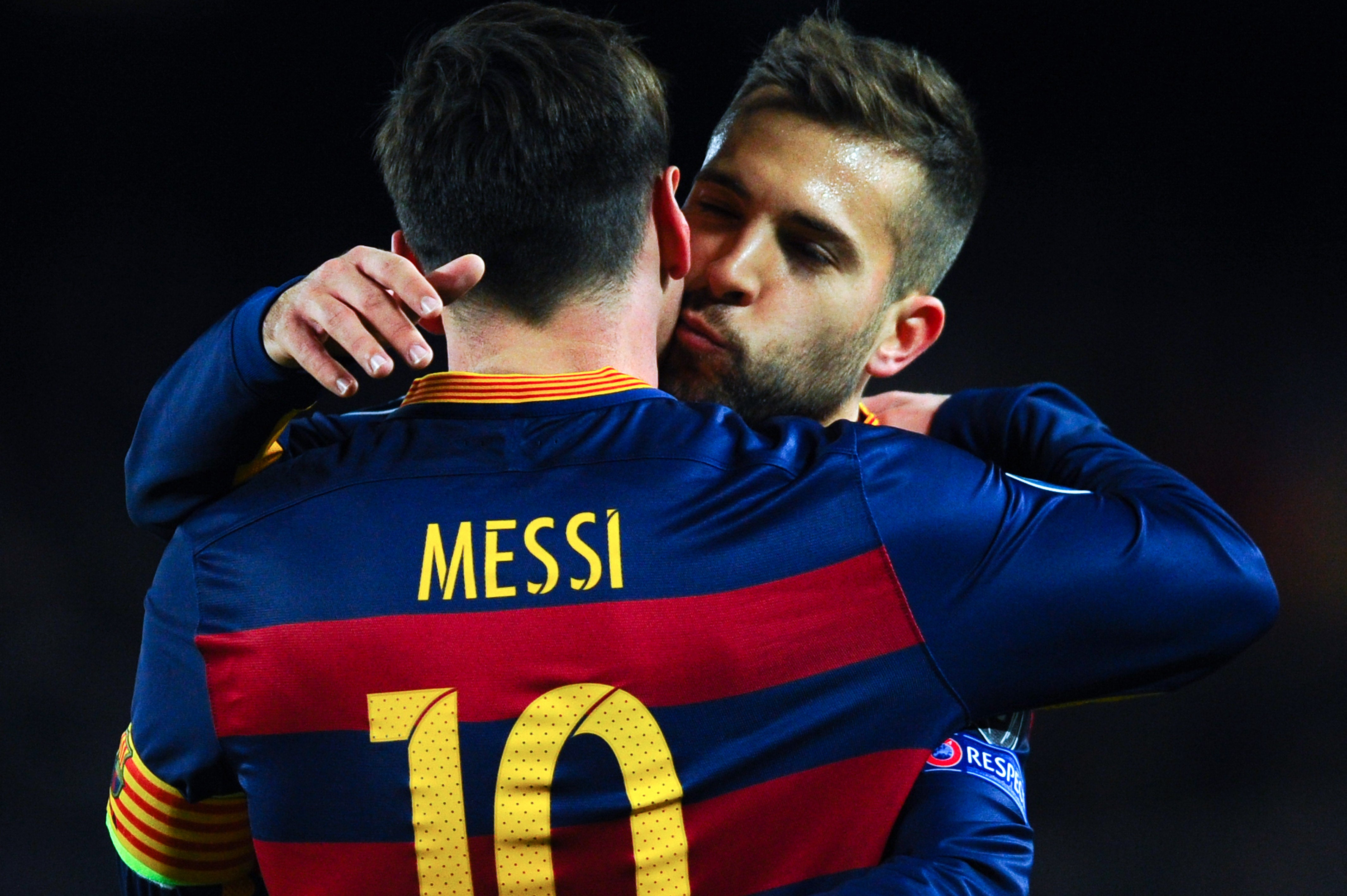 Jordi Alba: "Sería tonto si dijera que Messi no es muy importante para nosotros" Jordi Alba: "Sería tonto si dijera que Messi no es muy importante para nosotros"