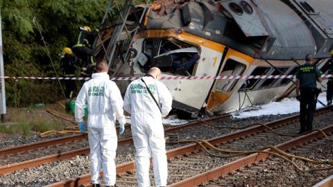 Imagen de archivo del accidente de O Porri&ntilde;o 