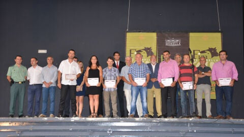 Los homenajeados en la Fira han sido Miguel Pitarch, Ram&oacute;n Tena, Jos&eacute; Miguel Barreda, Rafael Mart&iacute;n, Manolo Guimer&agrave;, Amadeo Sorribes, Joel Pascual y Silvia Ferrer.