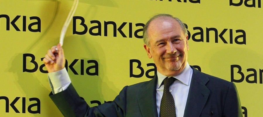 Rodrigo Rato en la salida a bolsa de Bankia Rodrigo Rato en la salida a bolsa de Bankia