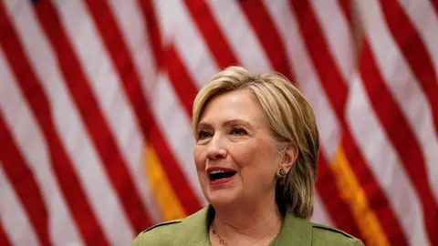 Imagen de Hillary Clinton, candidata demócrata a la Casa Blanca Imagen de Hillary Clinton, candidata demócrata a la Casa Blanca
