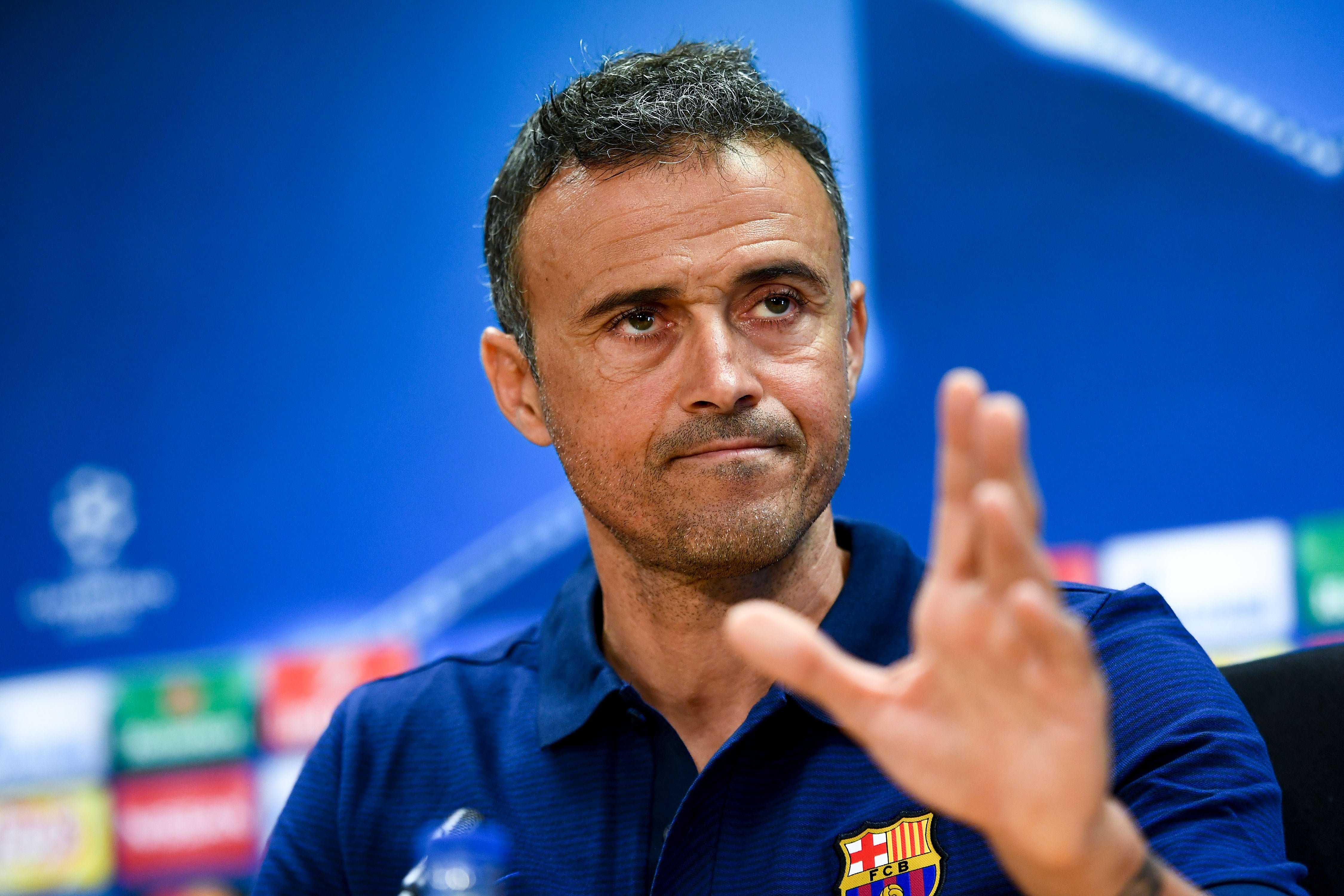 Luis Enrique: "El equipo está fastidiado, pero con ganas de competir" Luis Enrique: "El equipo está fastidiado, pero con ganas de competir"