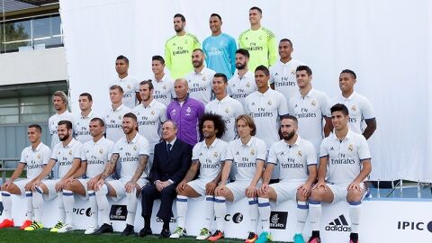 Foto de temporada 2016-17 del Real Madrid
