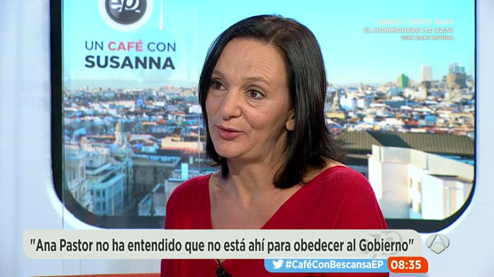 Bescansa: "Creo que hay una parte del PSOE que está bloqueando un gobierno del PSOE con Unidos Podemos" Bescansa: "Creo que hay una parte del PSOE que está bloqueando un gobierno del PSOE con Unidos Podemos"