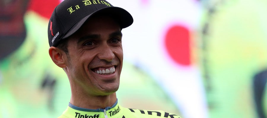 El ciclista Alberto Contador El ciclista Alberto Contador