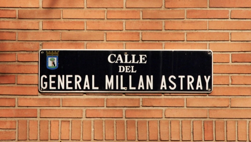 Un juez ordena paralizar cautelarmente el cambio de nombre de la calle General Millán Astray Un juez ordena paralizar cautelarmente el cambio de nombre de la calle General Millán Astray