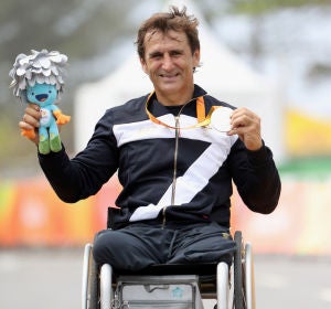 Alex Zanardi, atleta paralímpico Alex Zanardi, atleta paralímpico