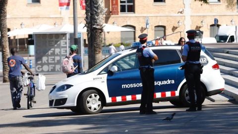 Miembros de los Mossos d'Esquadra