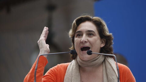 La alcaldesa de Barcelona, Ada Colau