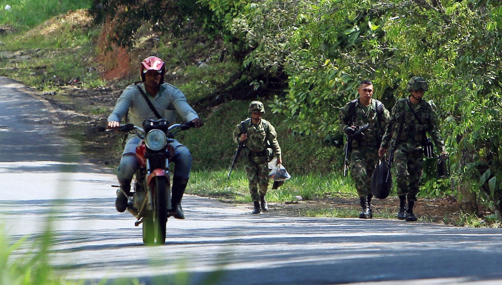 Guerrilleros de las FARC 