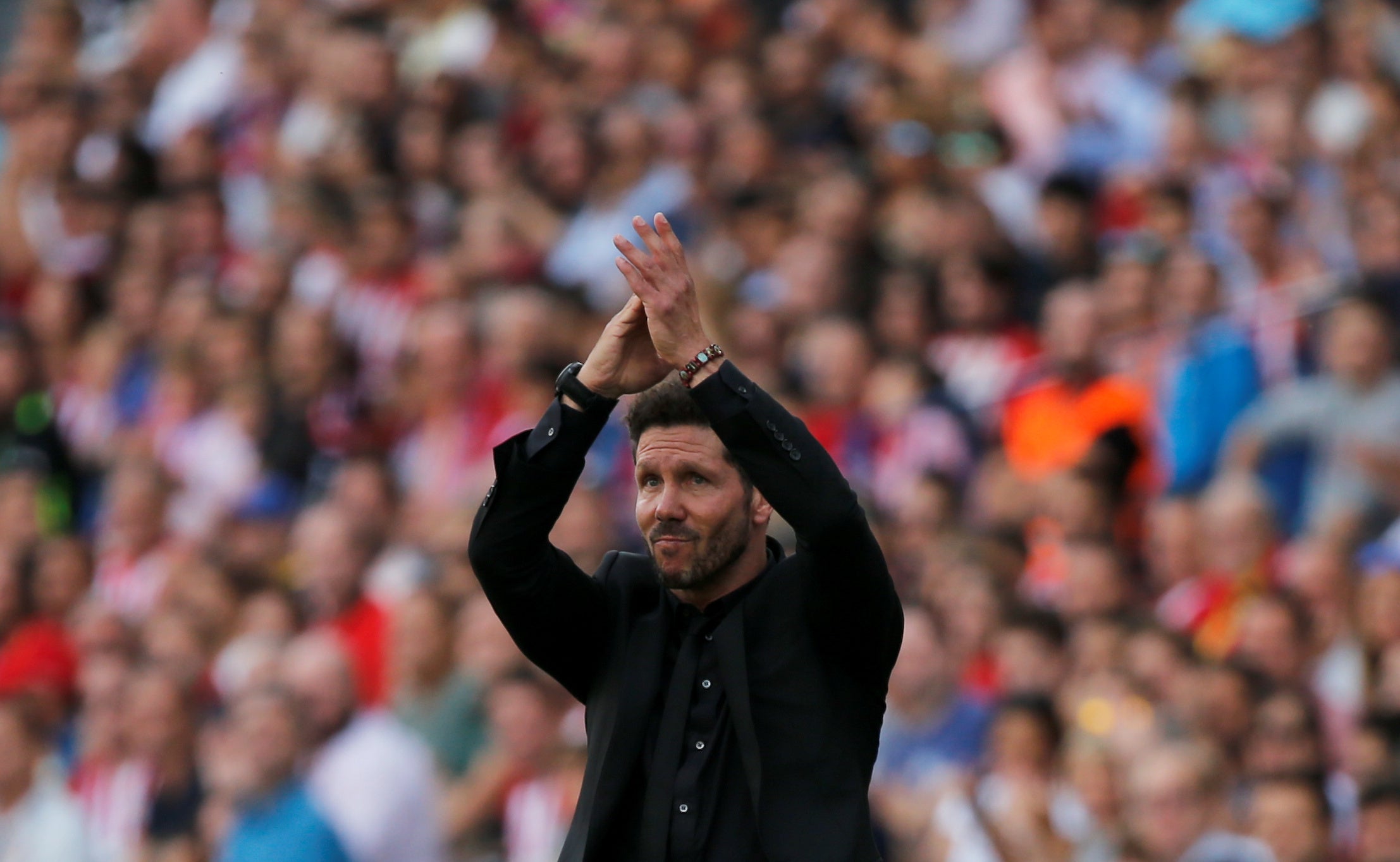 ¿Jugará Simeone contra el Barça con el mismo once que frente Sporting? ¿Jugará Simeone contra el Barça con el mismo once que frente Sporting?